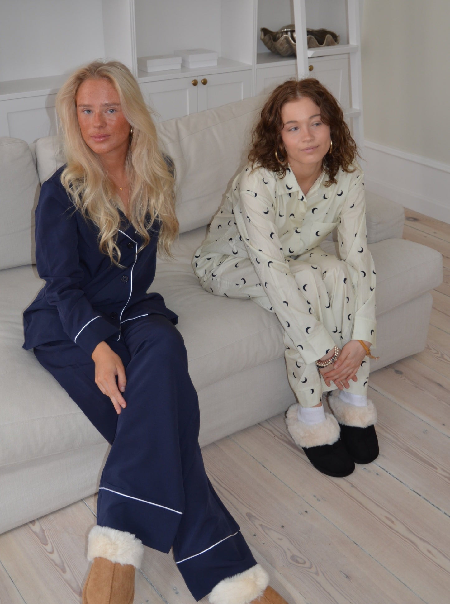 Aurelia pajamas shirt - Navy