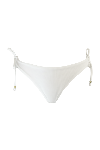 "Coconut" bikini bottom white