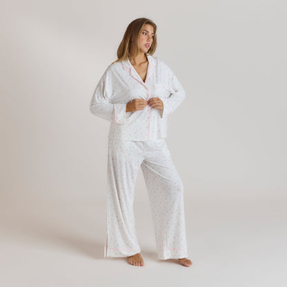 Modal Pyjama Bottoms - Floral Print