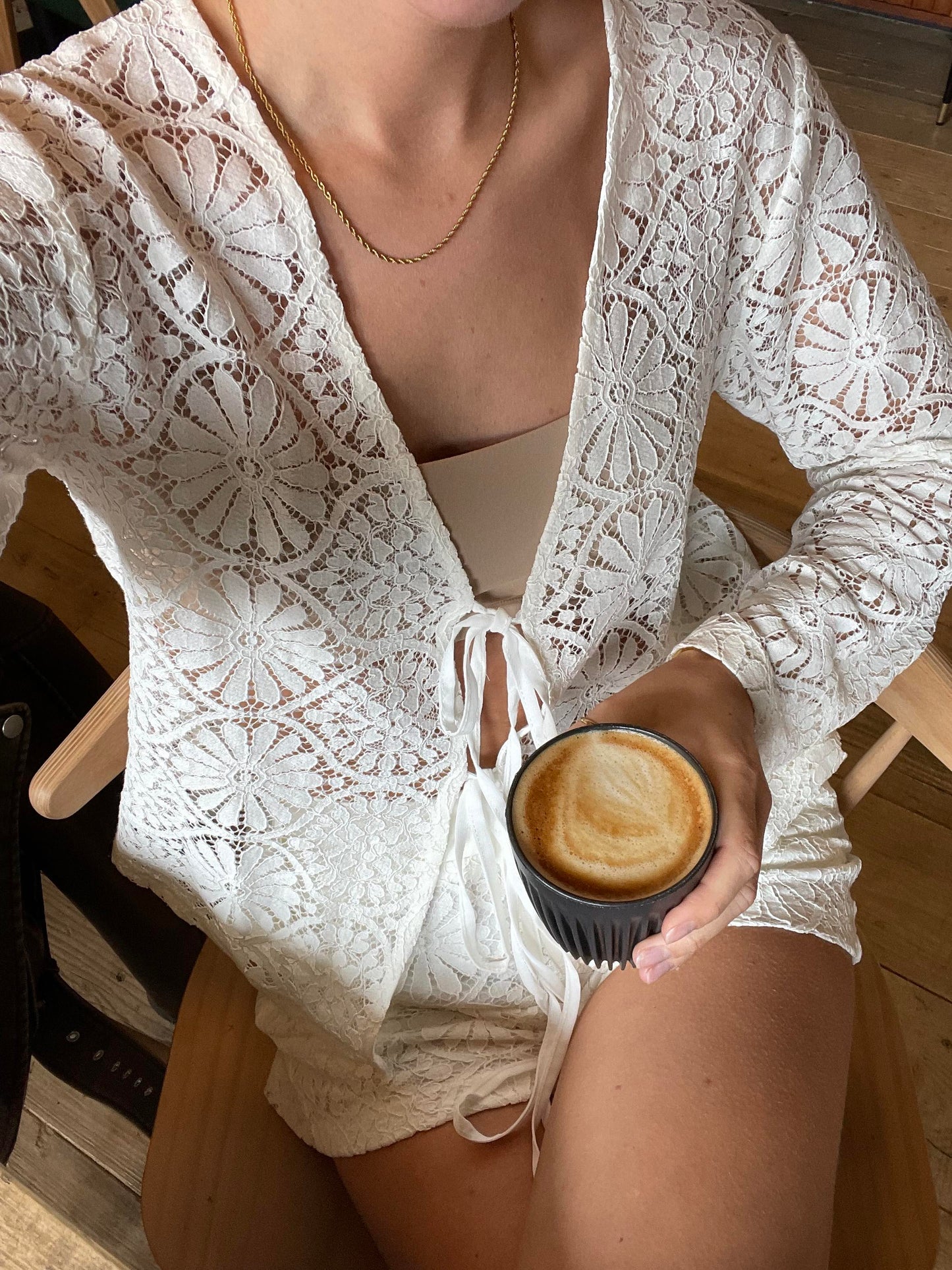 Angelina lace shorts