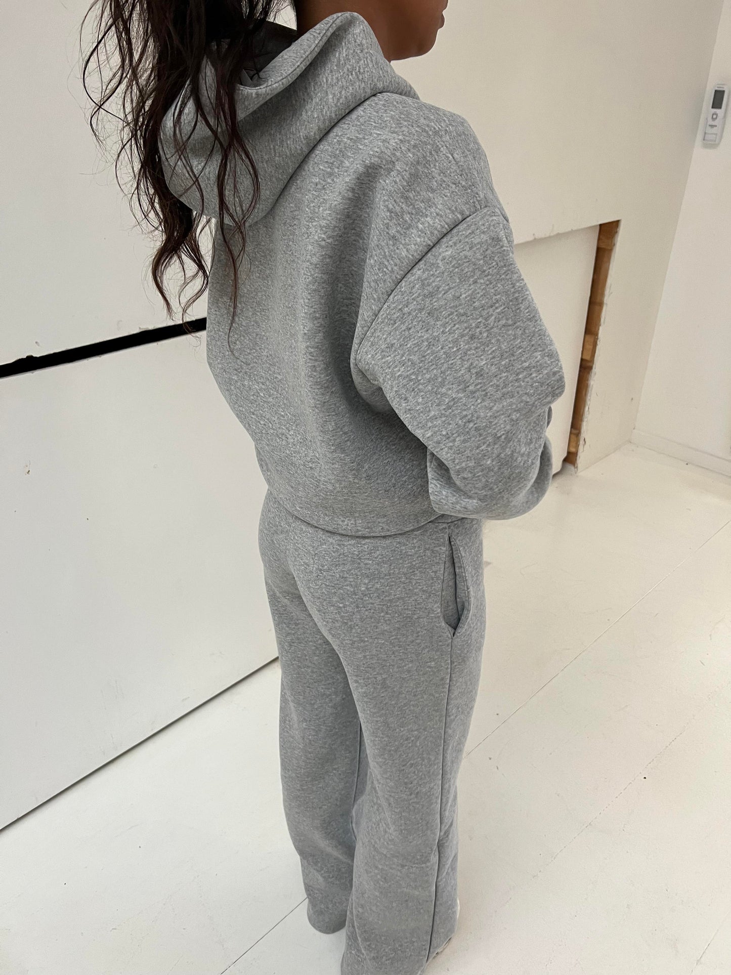 Anelise sweatpants - Grey melange