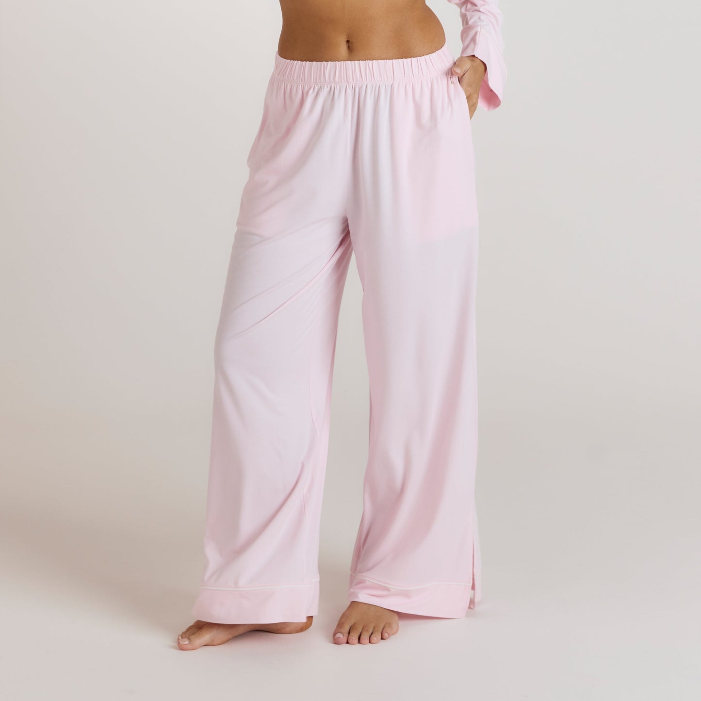 Modal Pyjama Bottoms - Pink