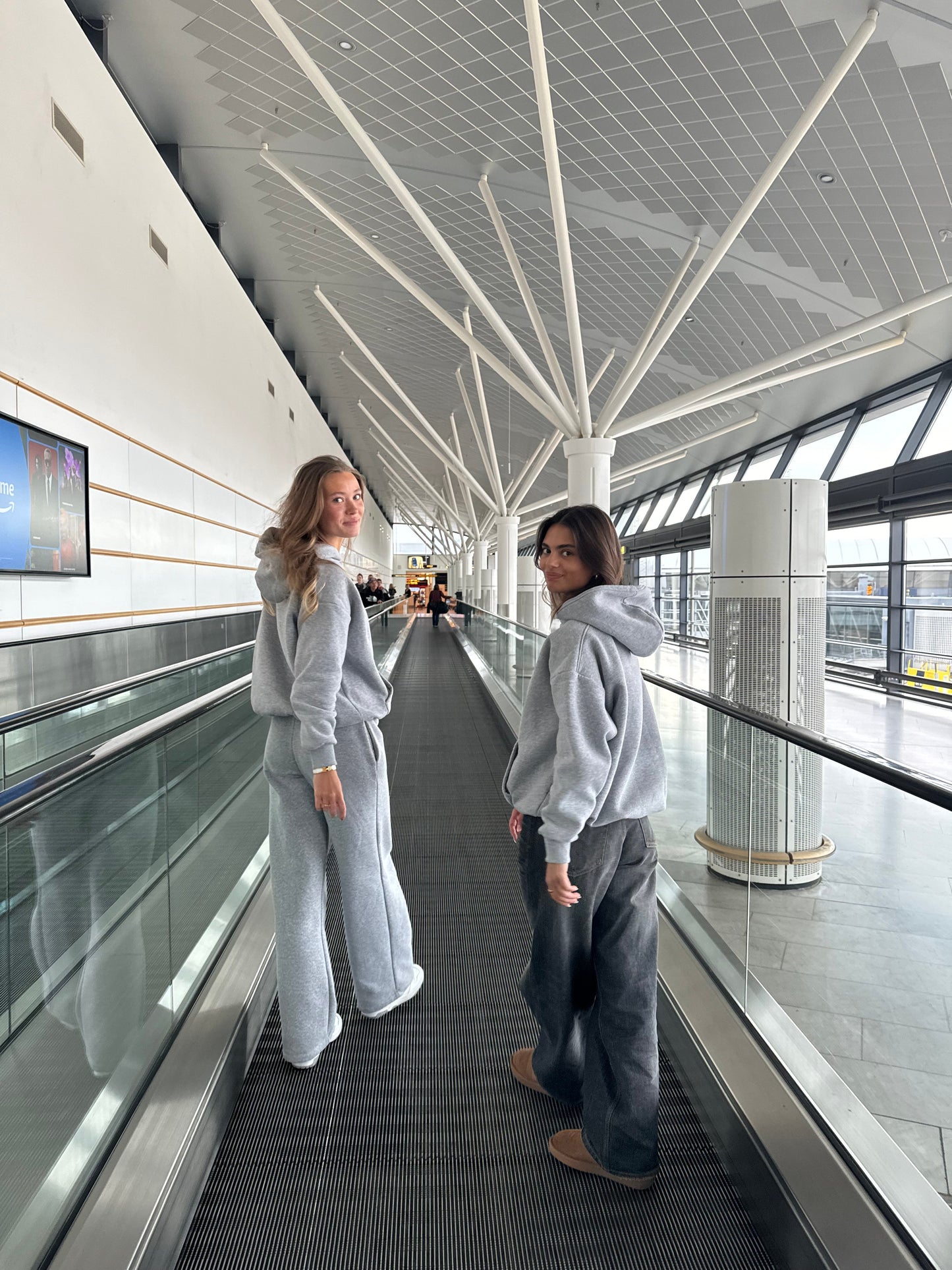 Anelise sweatpants - Grey melange