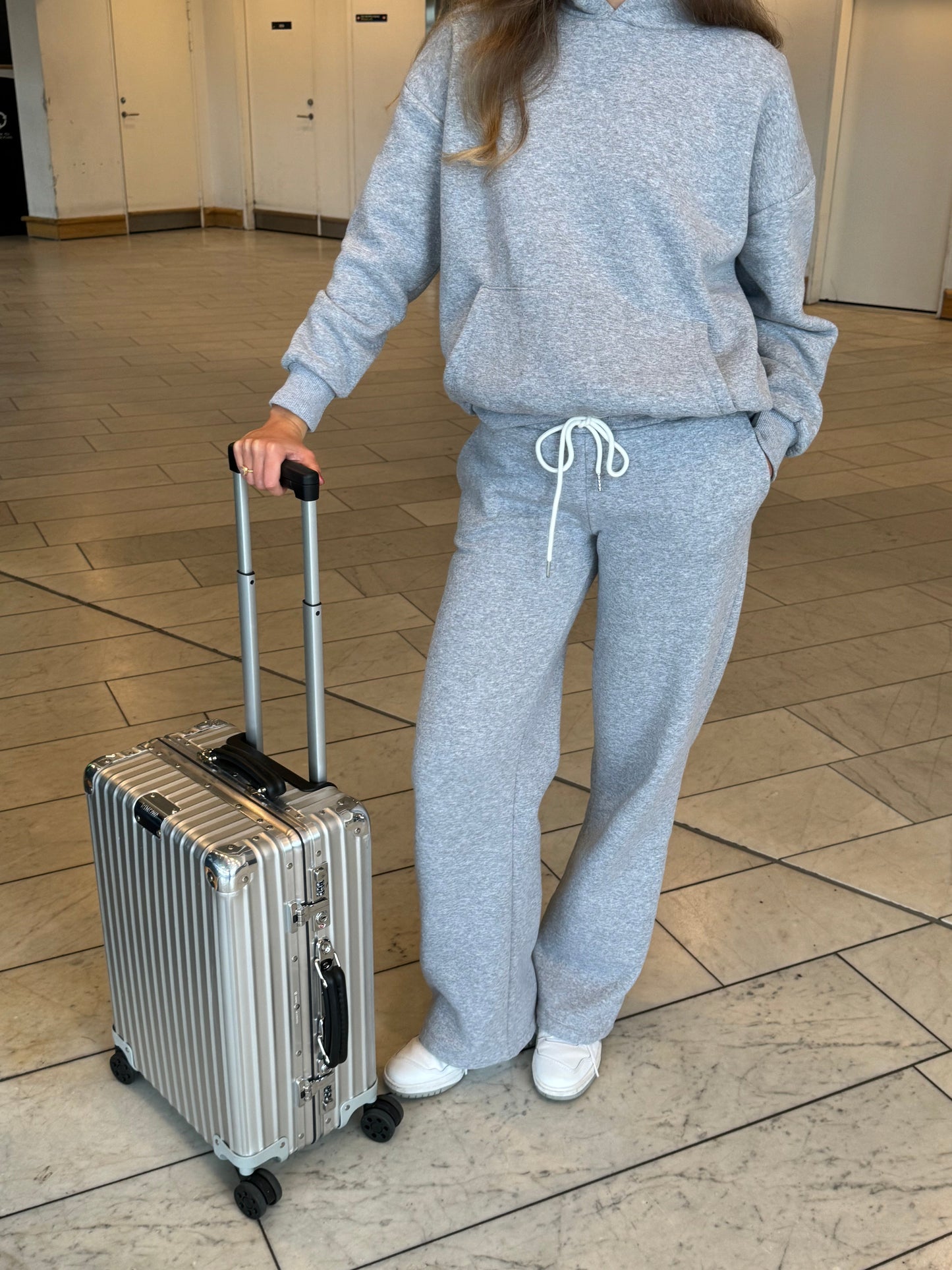 Anelise sweatpants - Grey melange