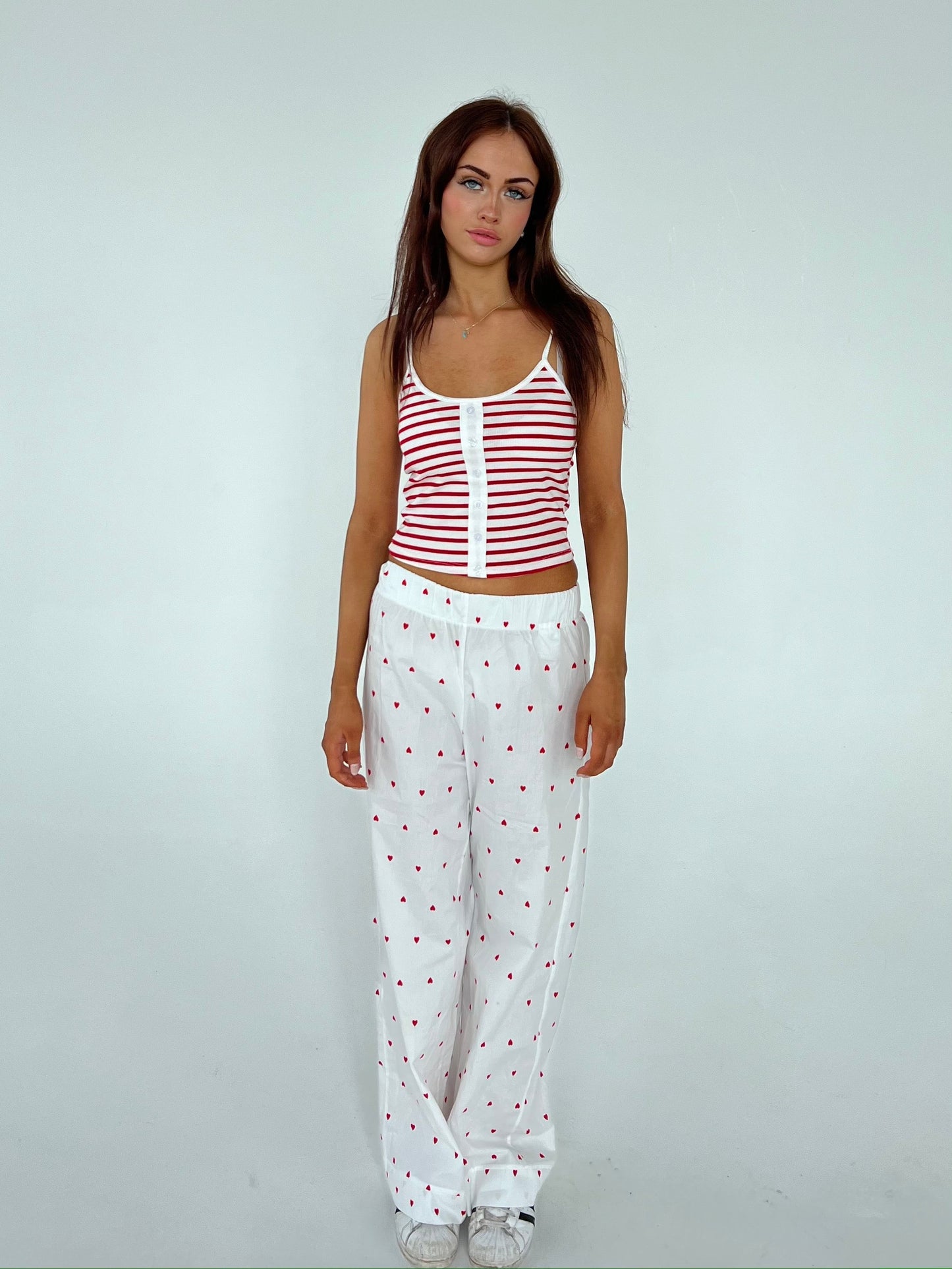 Ane pyjama pants with hearts