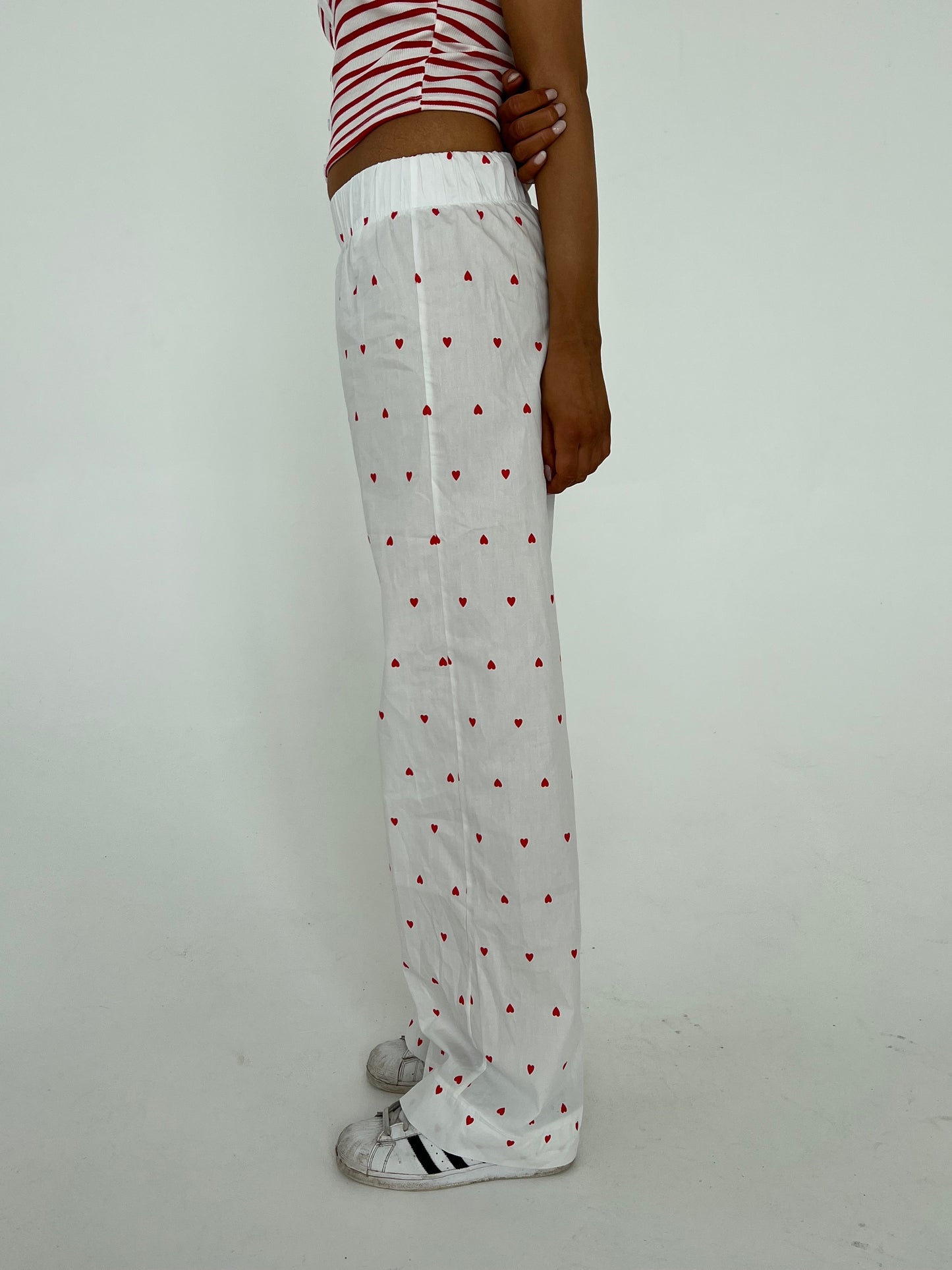 Ane pyjama pants with hearts