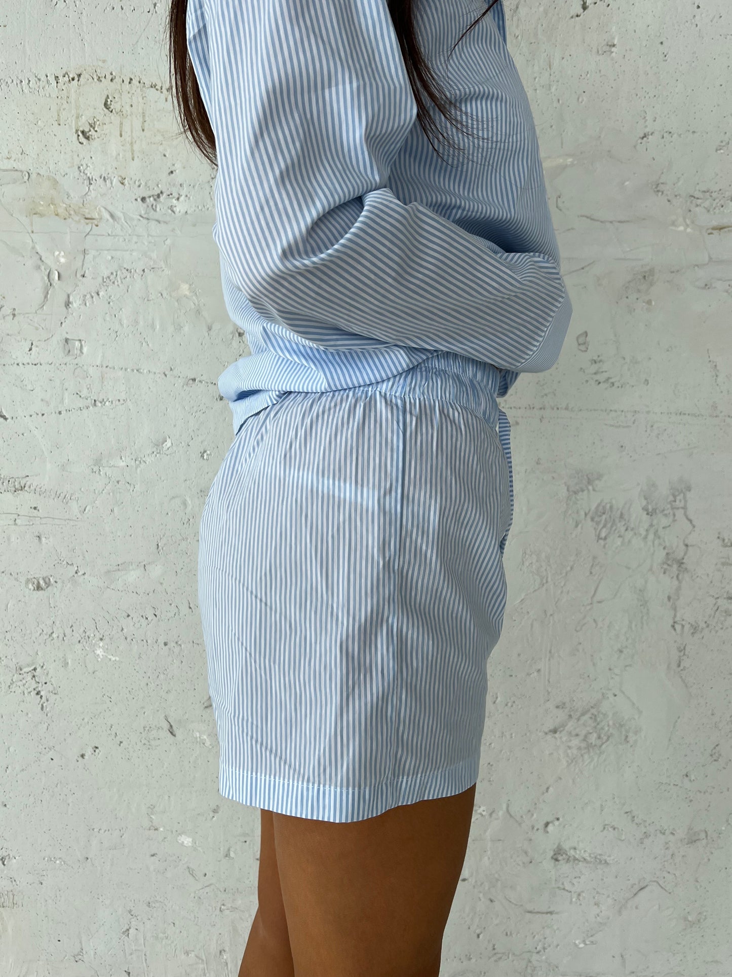 Avana striped pajama shorts