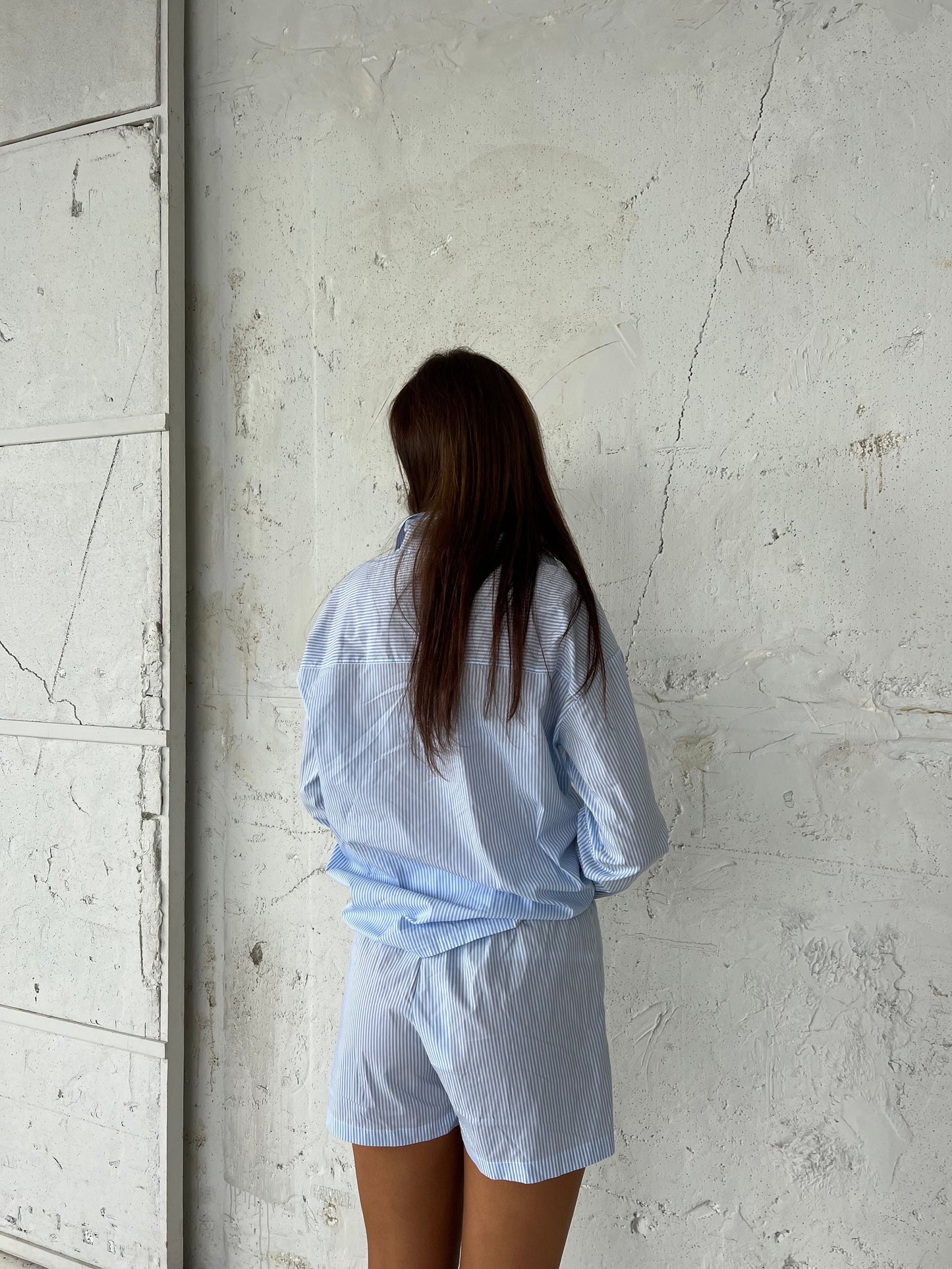 Avana striped pajama shorts