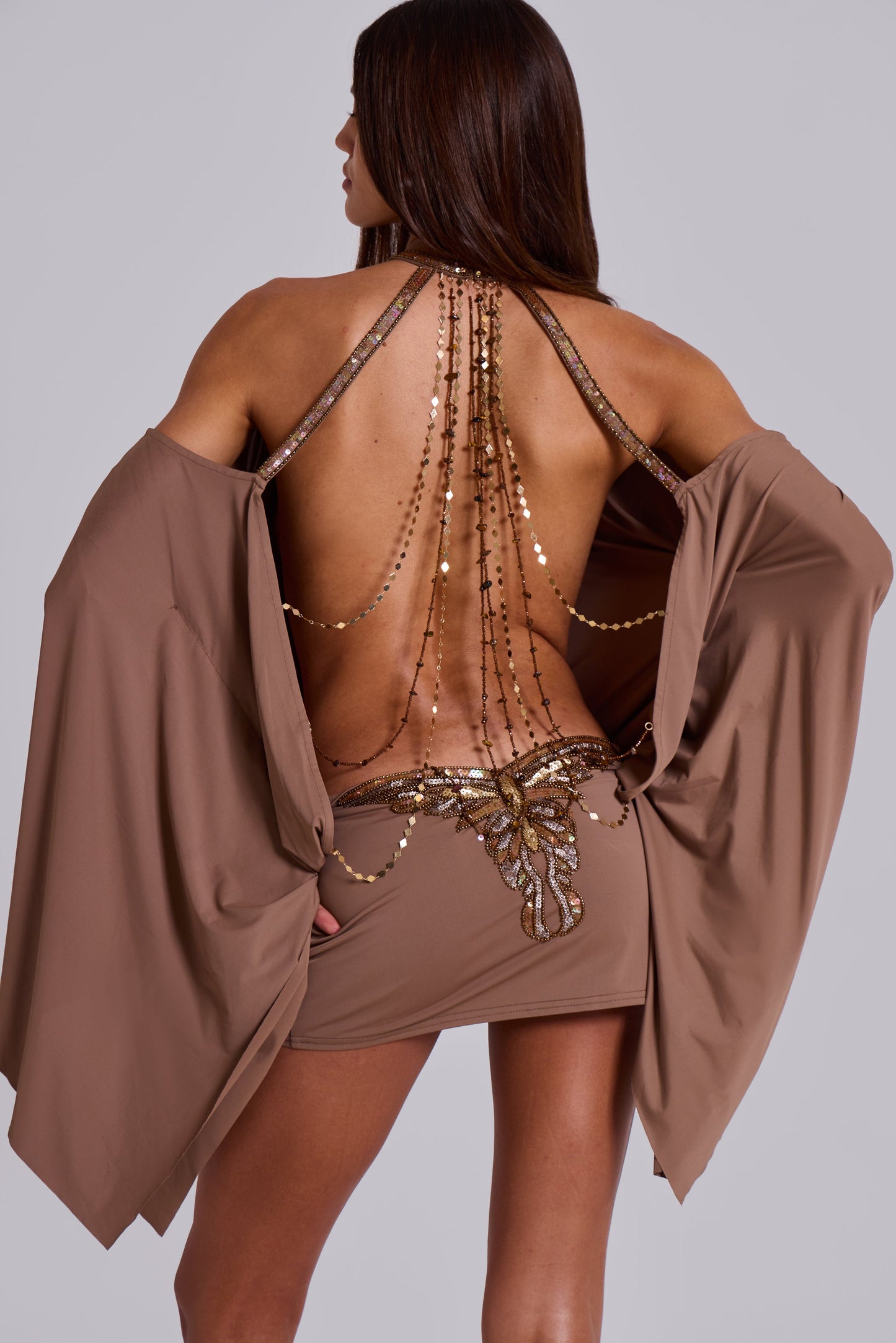 Zena Butterfly Mini Dress