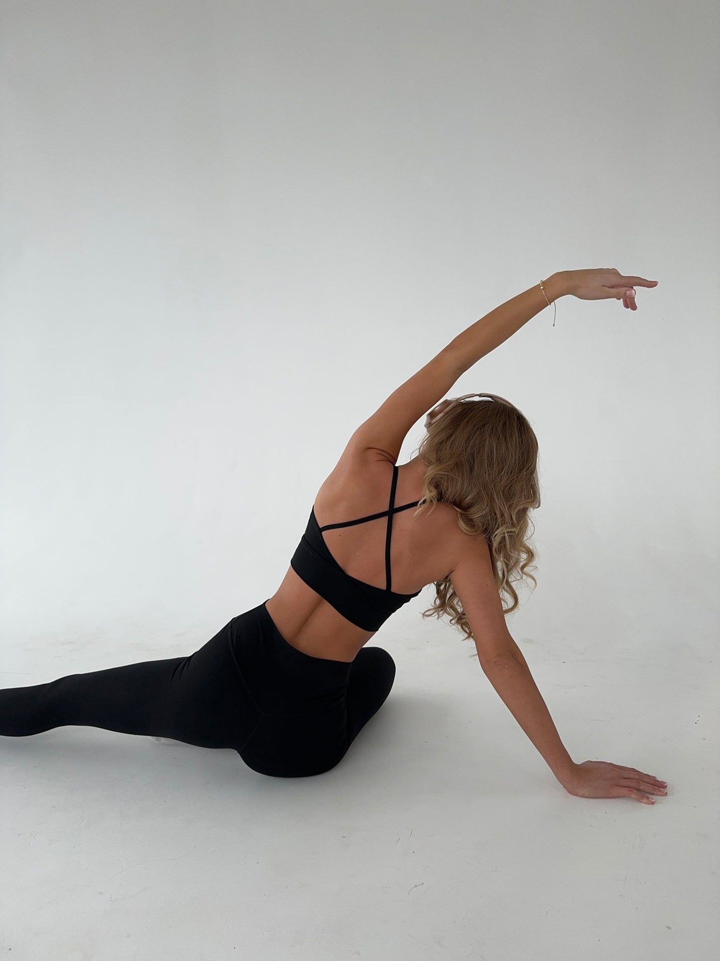 Crossback bra - Jet Black