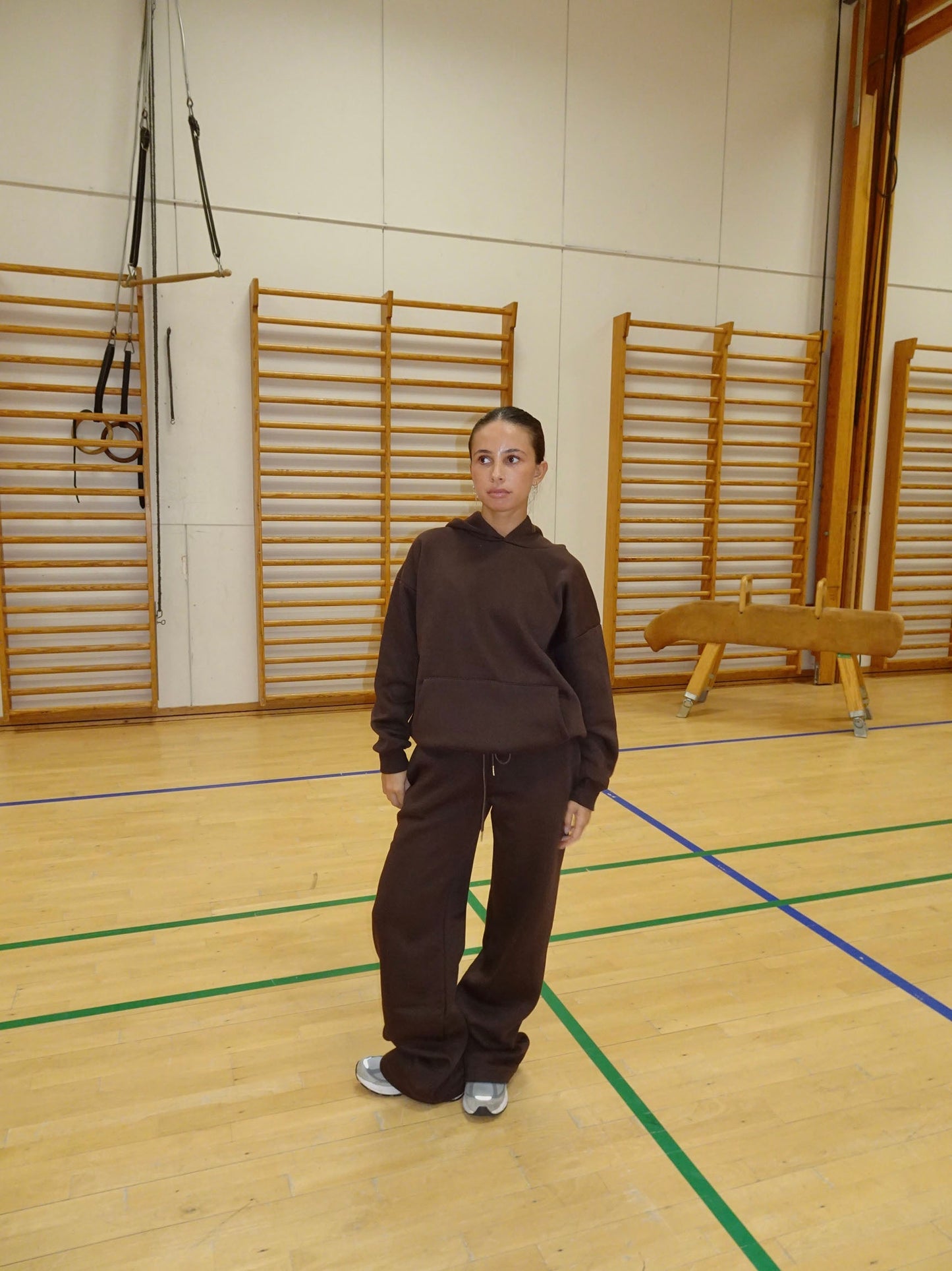 Anelise hoodie - Brown