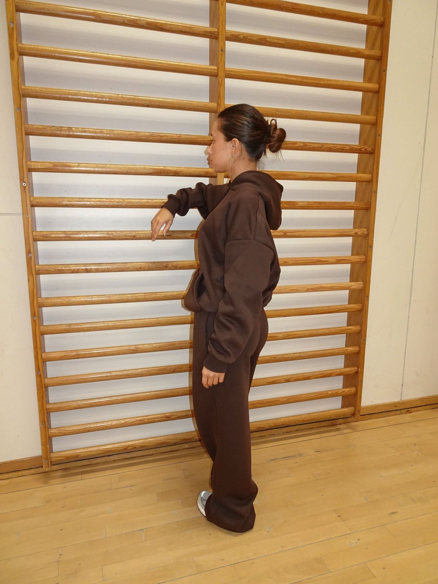 Anelise hoodie - Brown
