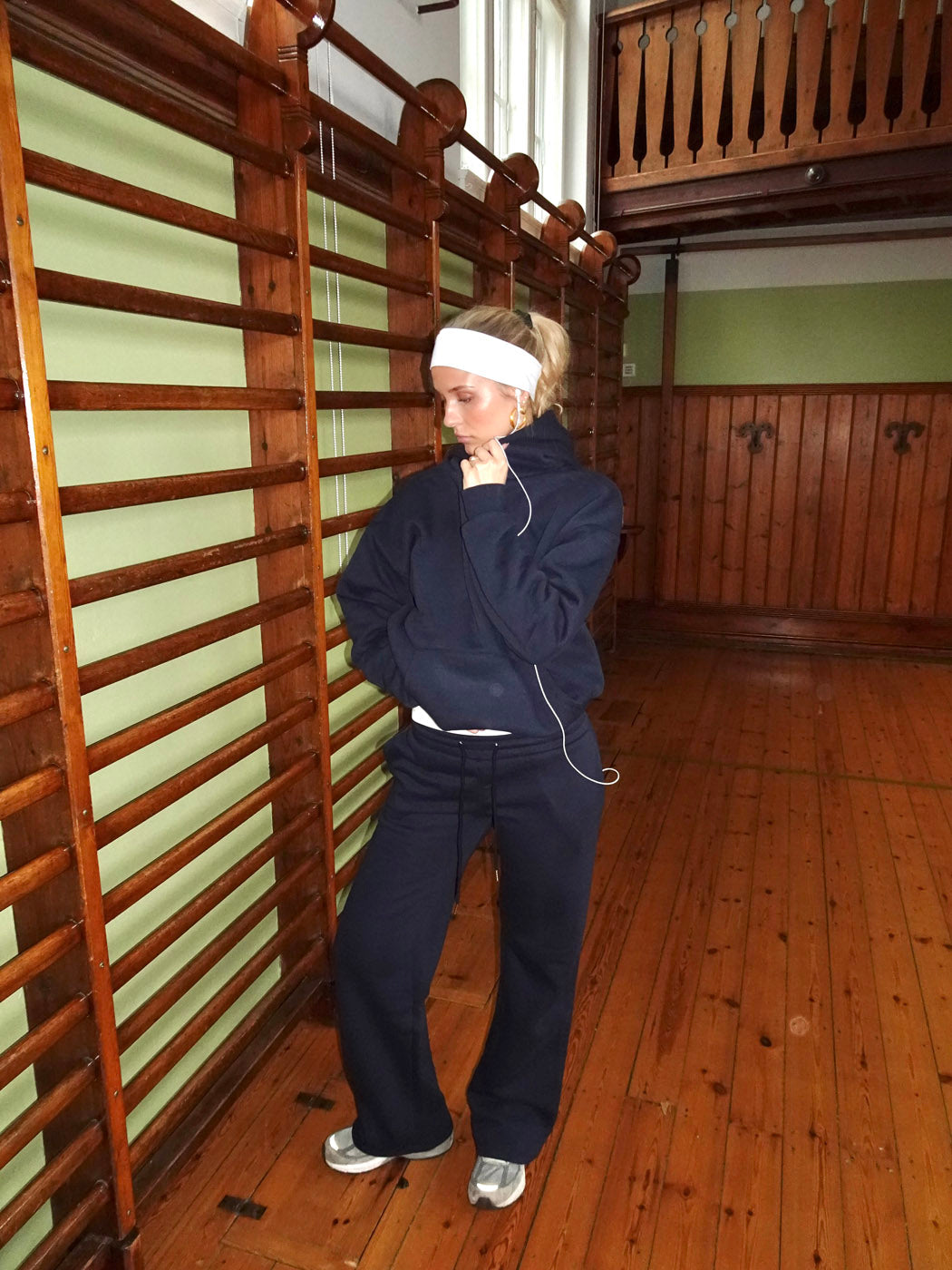 Anelise hoodie - Navy