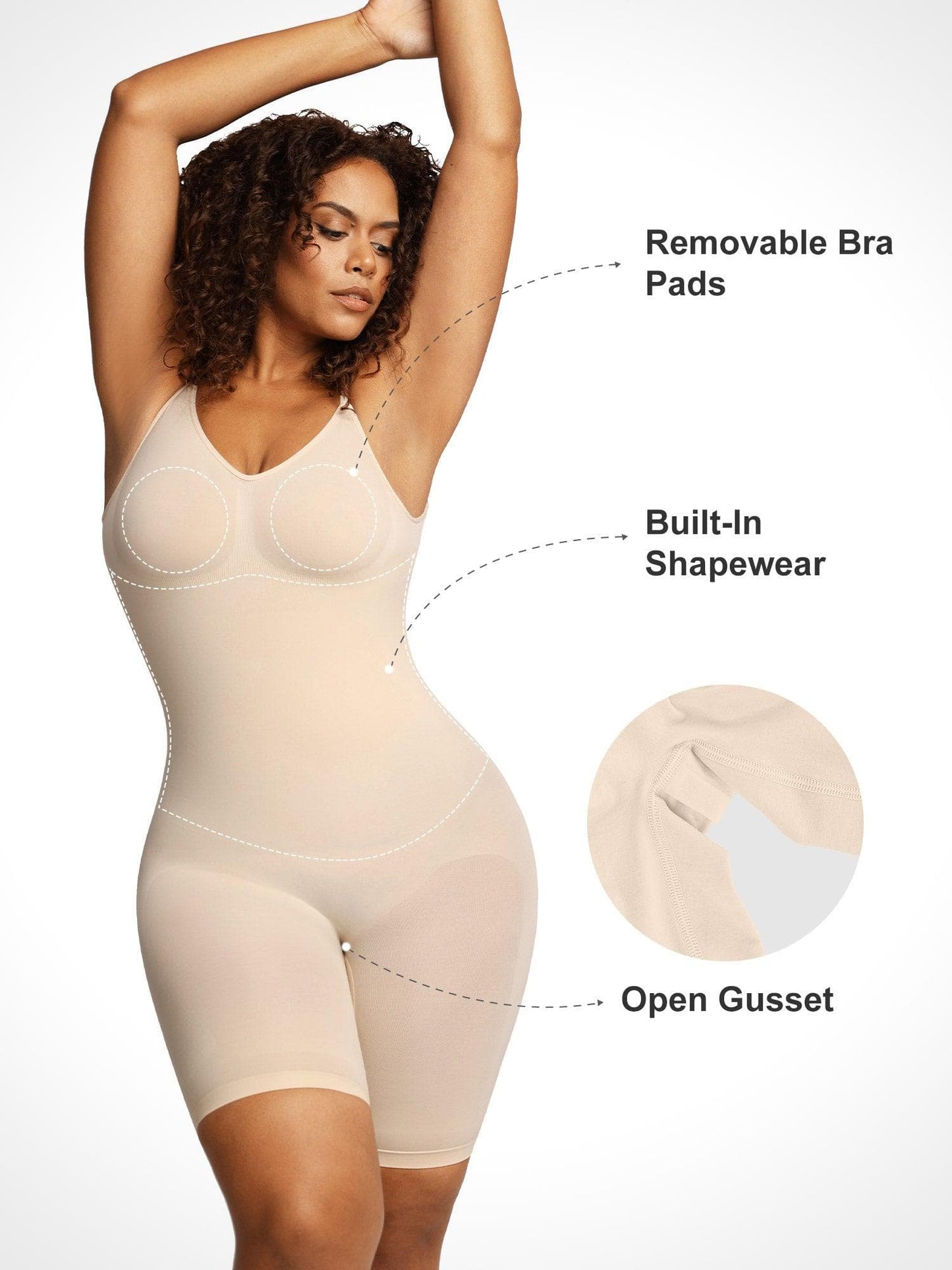 The Shapewear Bodysuits Full Confidence Slimming