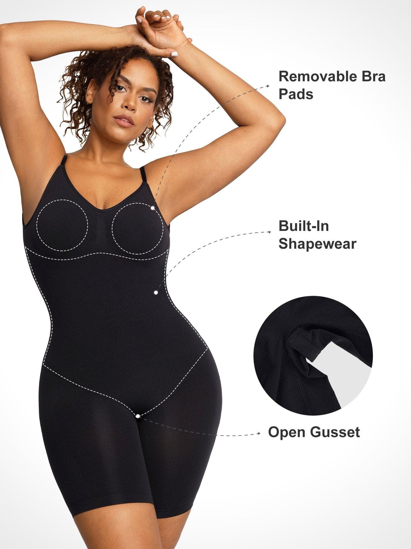 The Shapewear Bodysuits Full Confidence Slimming