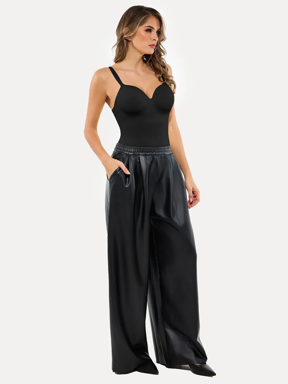 Seamless All-in-One Push-Up Sculpting Cami Top