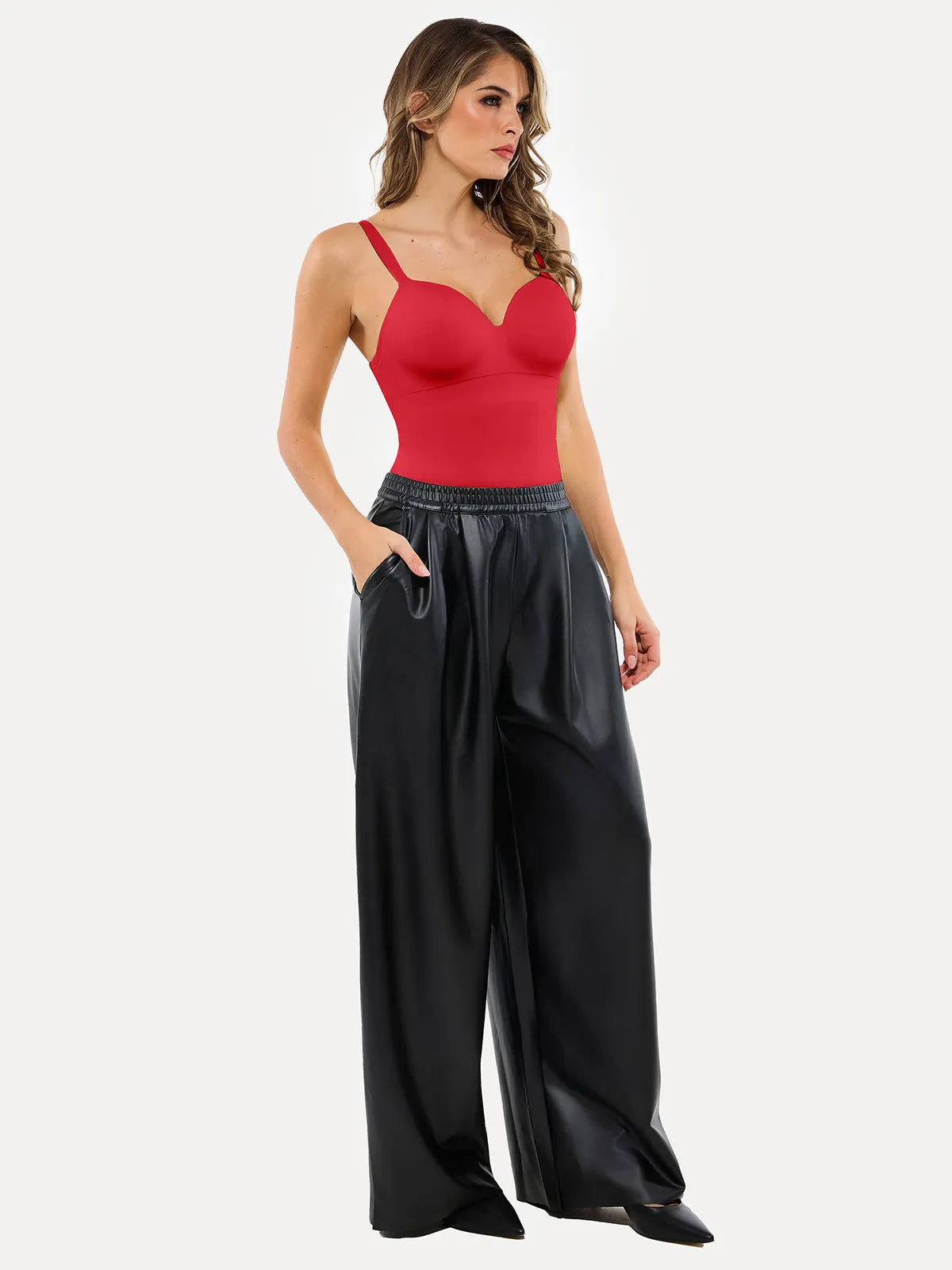 Seamless All-in-One Push-Up Sculpting Cami Top