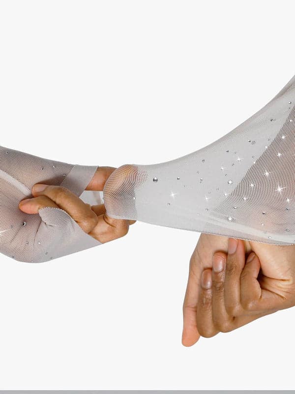 Sequin Cowl Neck Chain Detail Sculpting Bodysuit