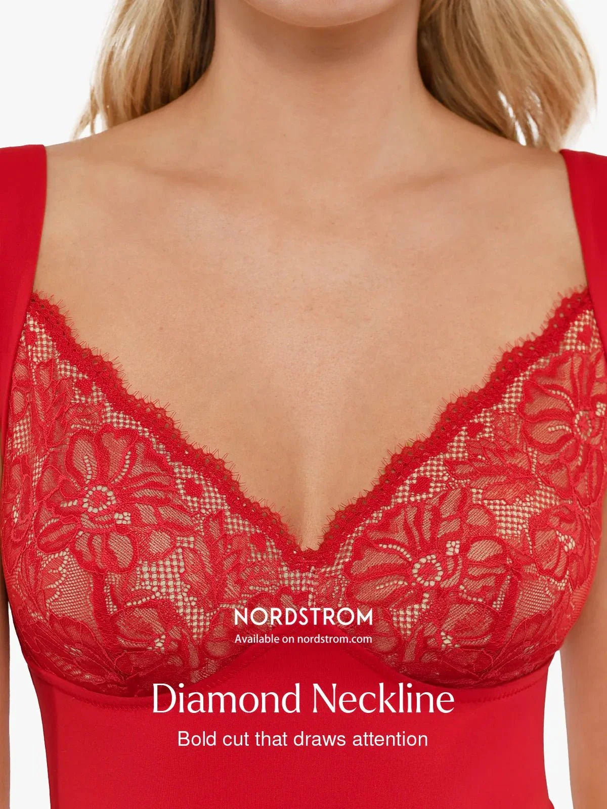 Shapewear Cap Sleeve Slimming Lace Cup Bodysuit