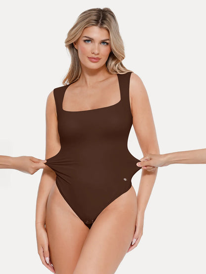 Shapewear Cloudsense Sleeveless Square Neck Bodysuit