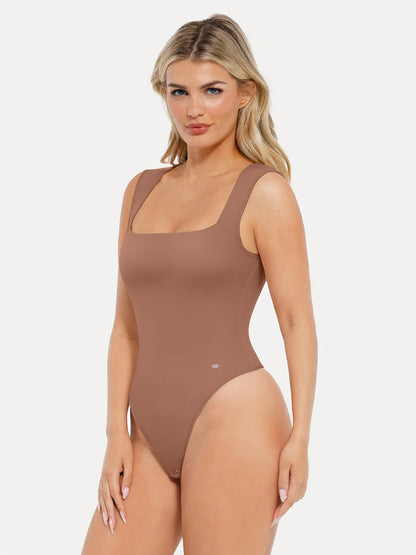 Shapewear Cloudsense Sleeveless Square Neck Bodysuit