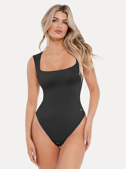 Shapewear Cloudsense Sleeveless Square Neck Bodysuit