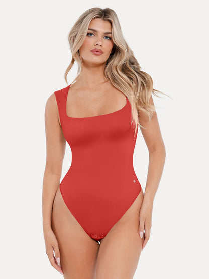 Shapewear Cloudsense Sleeveless Square Neck Bodysuit