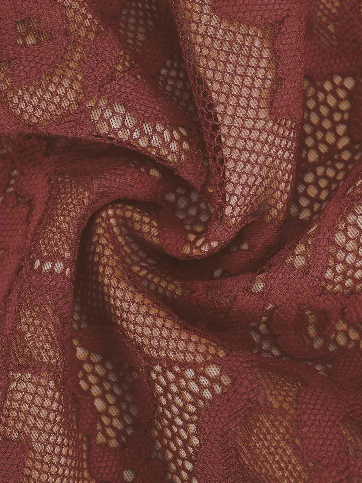 Shapewear Firm Control Smoothing Full Lace Thong Bodysuit