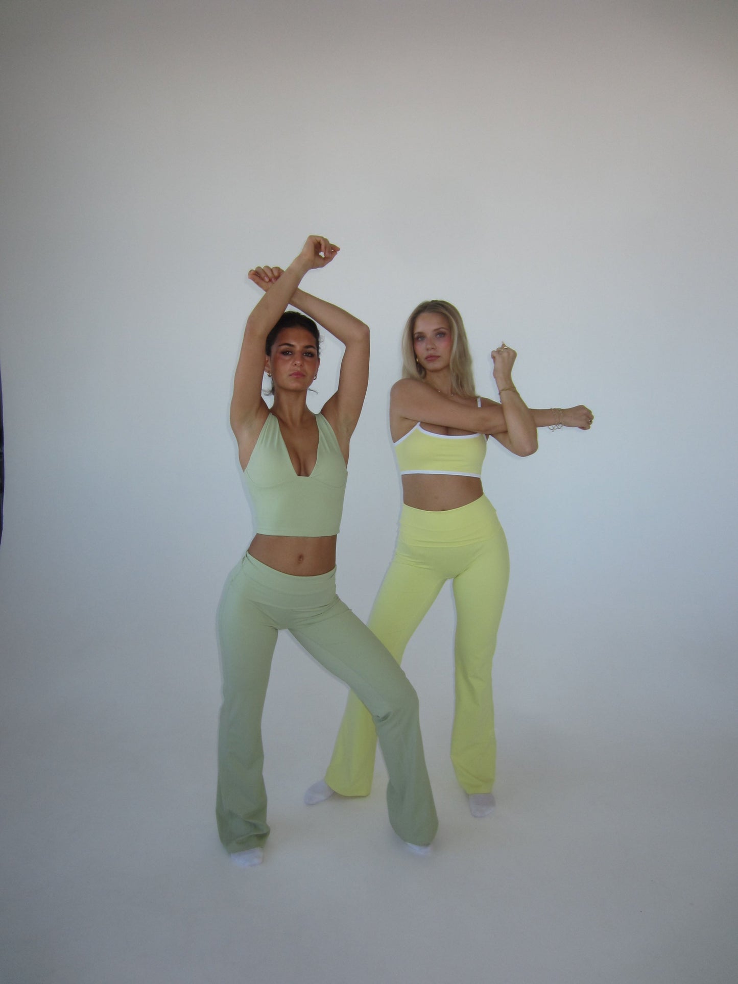 Ultimate v-neck top - Matcha