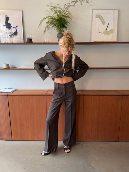 Alma suit pants - Brown