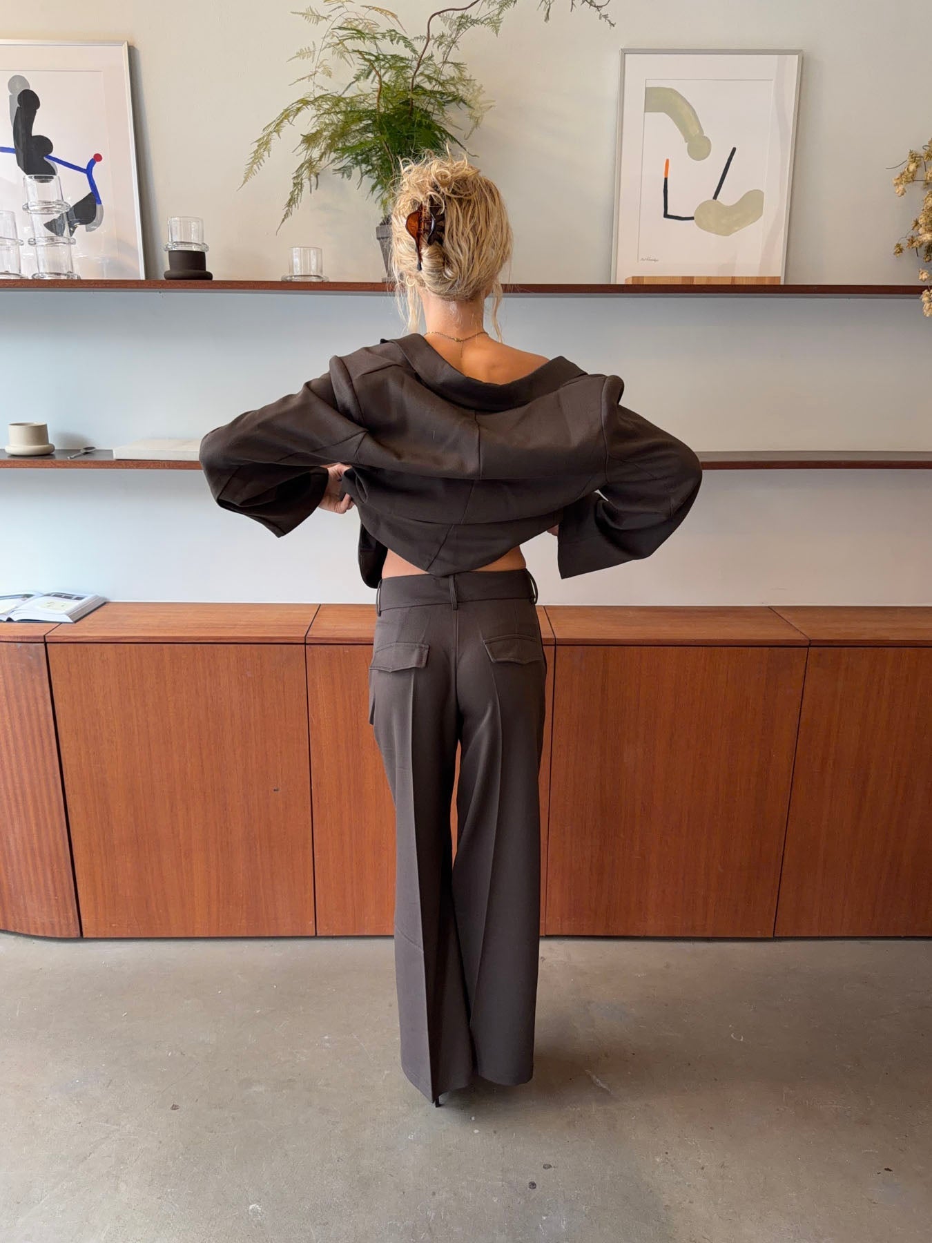 Alma suit pants - Brown