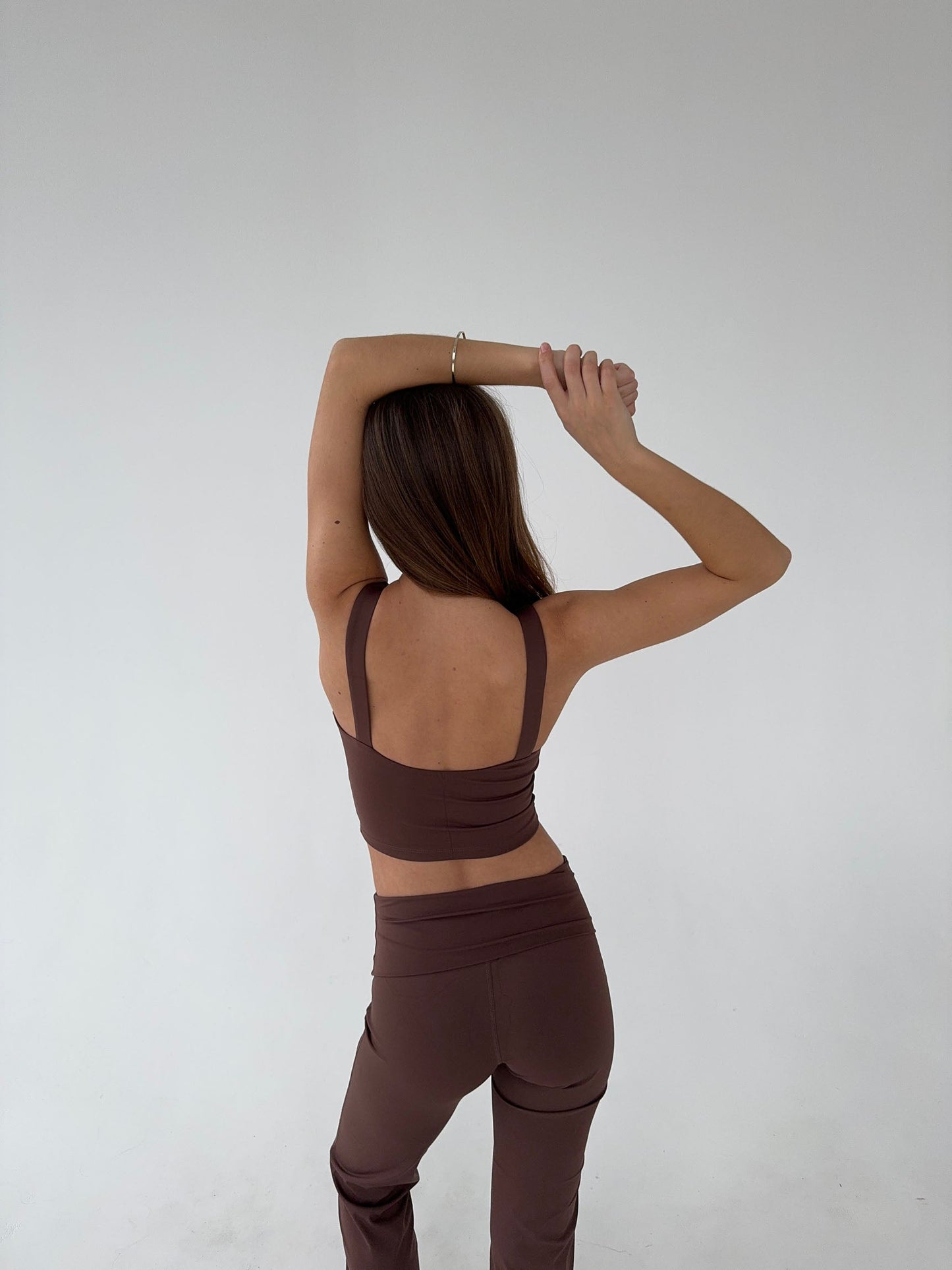 Ultimate v-neck top - Espresso